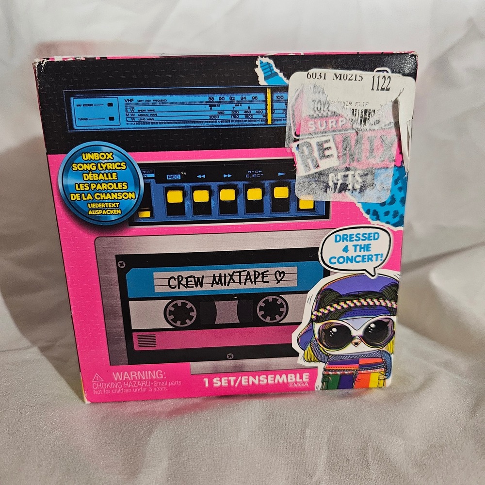 LOL Surprise Remix Jukebox DJ Doll Toy Box Set New Complete